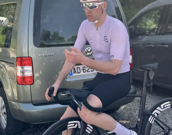 Essai d'un vélo en location à Annecy